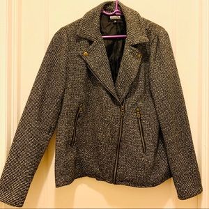 Herringbone motorcycle jacket